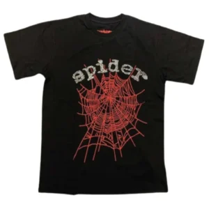 Sp5der 555555 Angel Number Red Logo T-Shirt