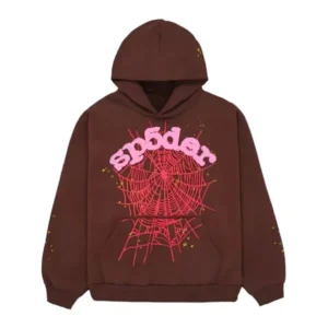 Sp5der Web Hoodie Brown